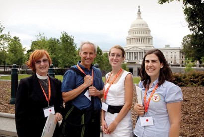 Bread members send letters and emails, make phone calls, and visit their members of Congress about legislation that addresses hunger in the U.S. and around the world. Photo: Jim Stipe for Bread for the World