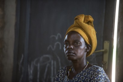 Euphrasie, a survivor of the Rwandan genocide. Crystaline Randazzo for Bread for the World.