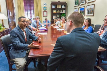 Visiting Capitol Hill. Bread for the World.