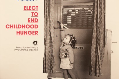 1996 Offering of Letters cover. Bread for the World.