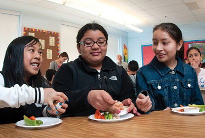 Racial discrimination, gender discrimination, and discrimination on the basis of immigration status often put Latino families at a higher risk of hunger and poverty. Joseph Molieri/Bread for the World.