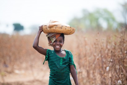 In rural Zambia, USAID programs in partnership with the Zambian government are helping equip villagers with the knowledge of proper nutrients. Joseph Molieri/Bread for the World.