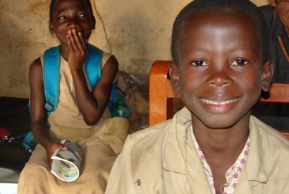 Children rescued from the streets and child traffickers in Benin. André Roussel/USAID.