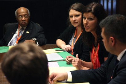 Bread for the World members lobby Congress to make ending hunger a top priority for government. Photo: Joe Molieri / Bread for the World