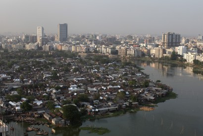 Karail Slum in Dhaka, Bangladesh. Laura Elizabeth Pohl/Bread for the World.