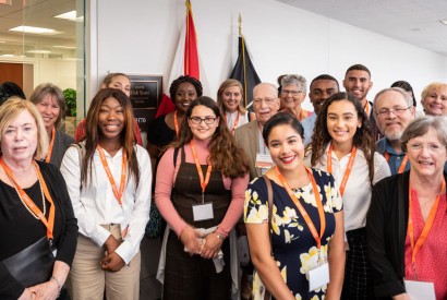 Bread members advocating on Capitol Hill. Howard Wilson for Bread for the World.
