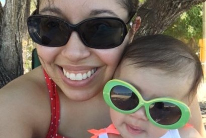 Christine Melendez Ashley and her daughter. Photo courtesy of Christine Melendez Ashley.