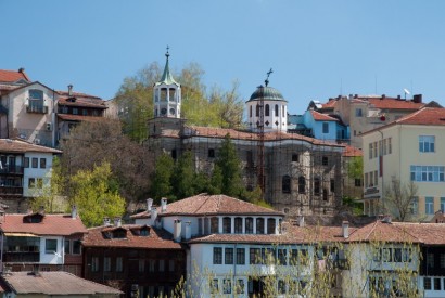 The Church of Saints Constantine and Helena in Veliko Tarnovo, Bulgaria. Wikimedia Commons.