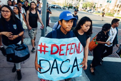 Supporters of DACA in Los Angeles, Calif. Molly Adams/Wikimedia Commons.