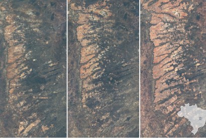 In the Brazilian Amazon, the world’s largest rain forest, deforestation rose in 2015 to nearly two million acres. Photo courtesy of The New York Times.