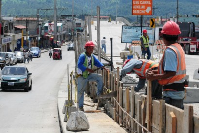 Tax collection, also known as domestic resource mobilization, helps countries gather the resources they need to provide public services, including better transportation infrastructure. Photo courtesy of Maria Fleischmann/World Bank.