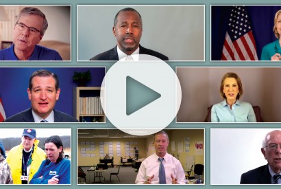 What does your candidate say about hunger? Graphic by Doug Puller / Bread for the World