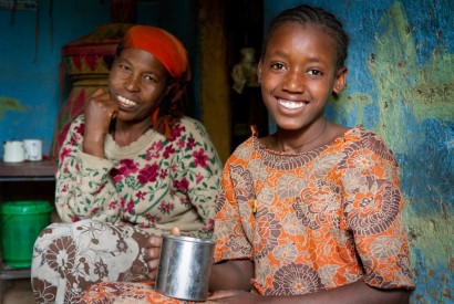 Photo courtesy of CNFA. A USAID livestock development project in Ethiopia, part of Feed the Future