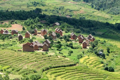 Photo: Village near Ambalandingana, Madagascar. Bernard Gagnon/Wikimedia Commons.