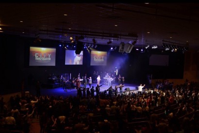 Crowd at NALEC Conference. Photo courtesy of Rev. Gabriel Salguero.