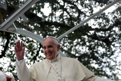 Pope Francis. Photo from Wikimedia Commons.