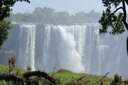 Victoria Falls at the border of Zambia and Zimbabwe. Stephen Padre/Bread for the World.