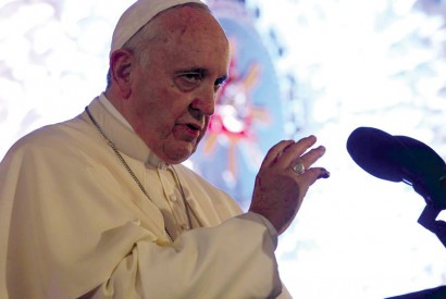 Pope Francis. Photo from Wikimedia Commons.