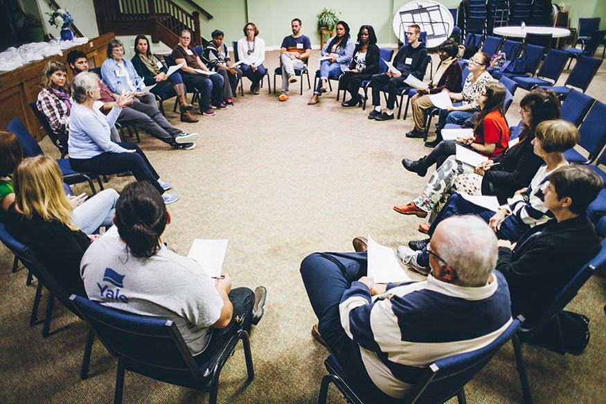 A hallmark of the Atlas Initiative is that it pairs underserved participants in the program, called Leaders, with Allies, community volunteers who serve as friends and mentors. Joseph Terranova for Bread for the World. 