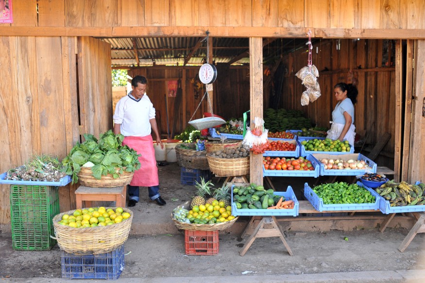 Roadside market in Nicaragua. Richard Leonardi for Bread for the World.