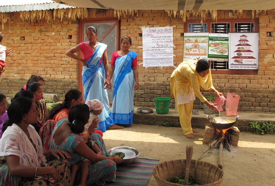 Better maternal and child nutrition equips families to build better lives for themselves. Jordan Teague/Bread for the World. 