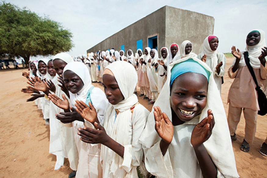 School Girls - UN Photo/Albert Gonzales Farran