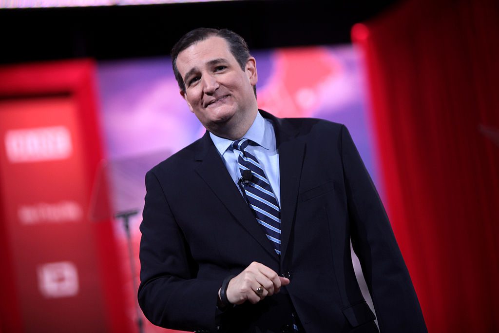 Texas senator Ted Cruz (R) speaks at CPAC 2015 in Washington, D.C. Gage Skidmore/Wikimedia Commons