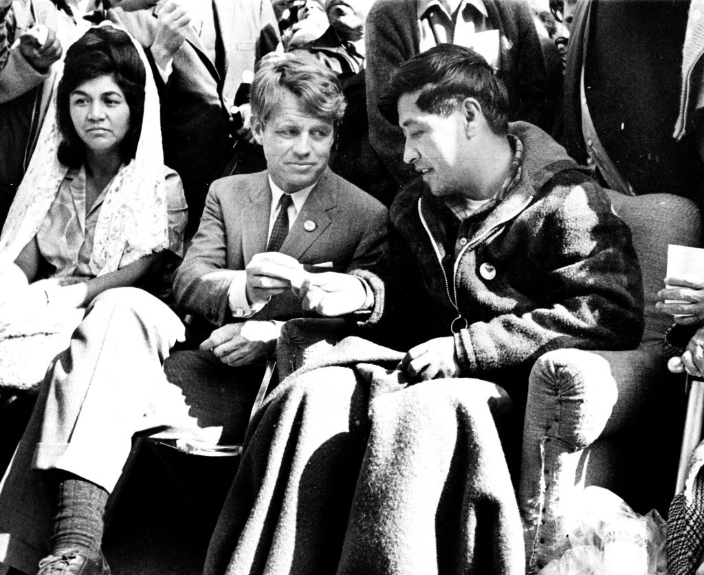 Cesar Chavez and the late Sen. Robert F. Kennedy. Photo courtesy of the U.S. Environmental Protection Agency.