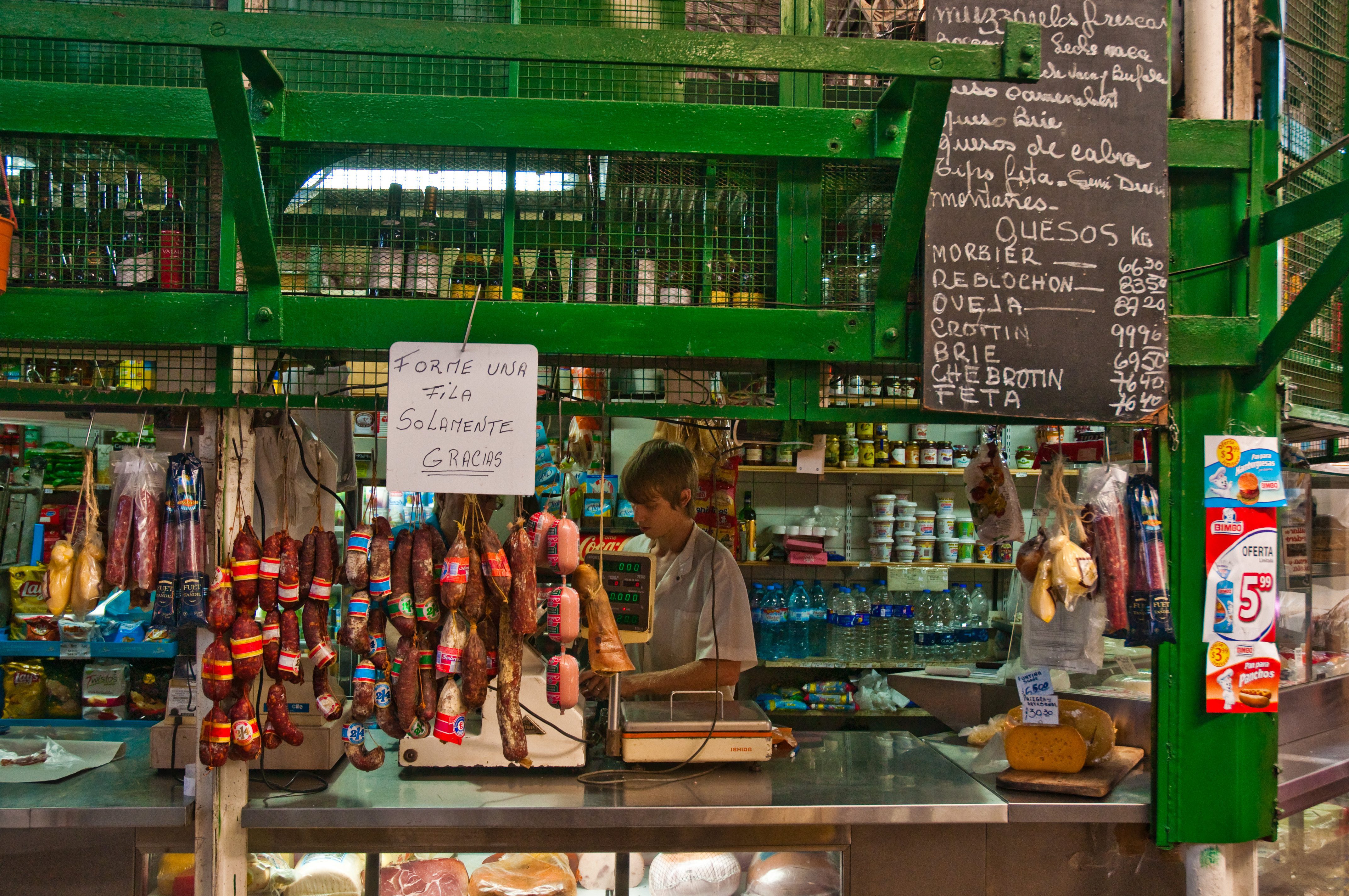 San Telmo Market in Buenos Aires, Argentina. Wikimedia Commons.