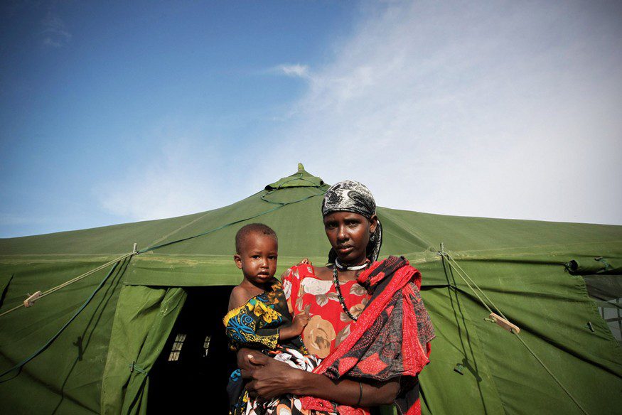 In 2015, 65.3 million people around the world were forcibly displaced. UN/Stuart Price.