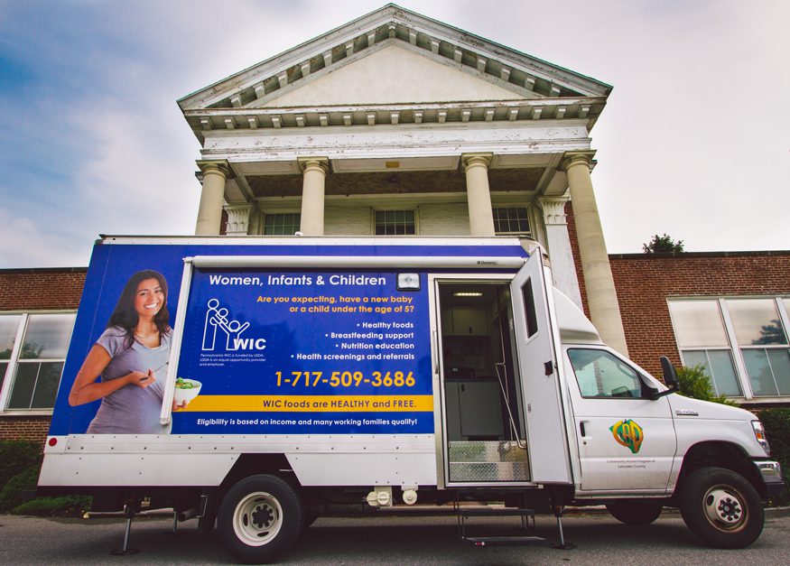 WIC on Wheels of Lancaster, Pa., goes directly into communities and offers services. Photo: Joseph Terranova for Bread for the World.