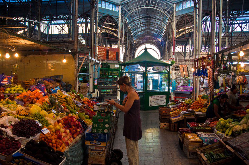 San Telmo Market in Buenos Aires, Argentina. Wikimedia Commons.