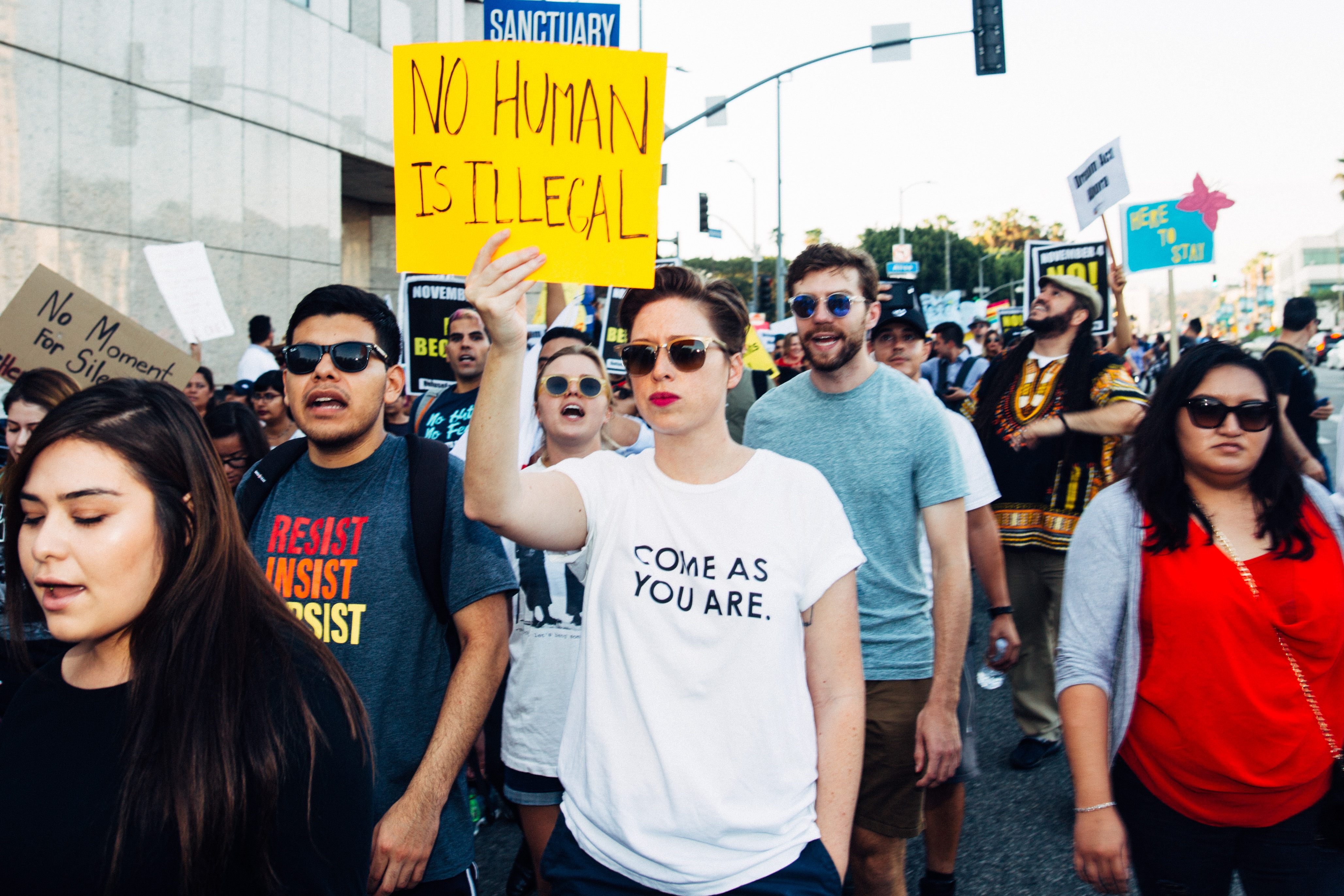 Supporters of DACA in Los Angeles, Calif. Molly Adams/Wikimedia Commons.