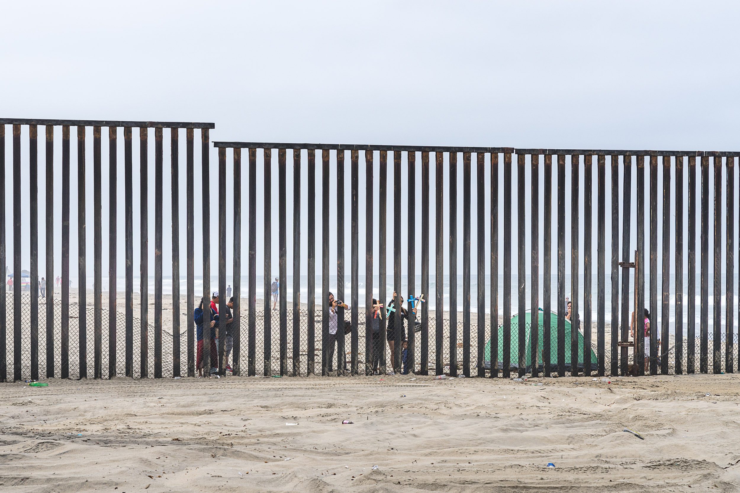 U.S.-Mexico border wall.