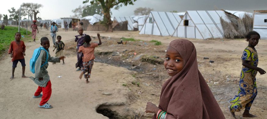 Serah, seven-years-old, one of the internally displaced persons living in Rann, Borno State, Nigeria. UNOCHA/Yasmina Guerda